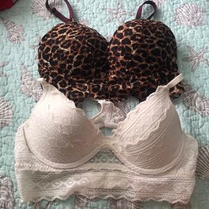 Vs pink Bralette bundle